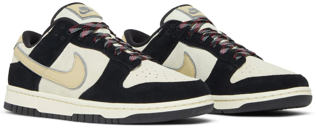 Nike Dunk Low LX Black Suede Team Gold (Women's)