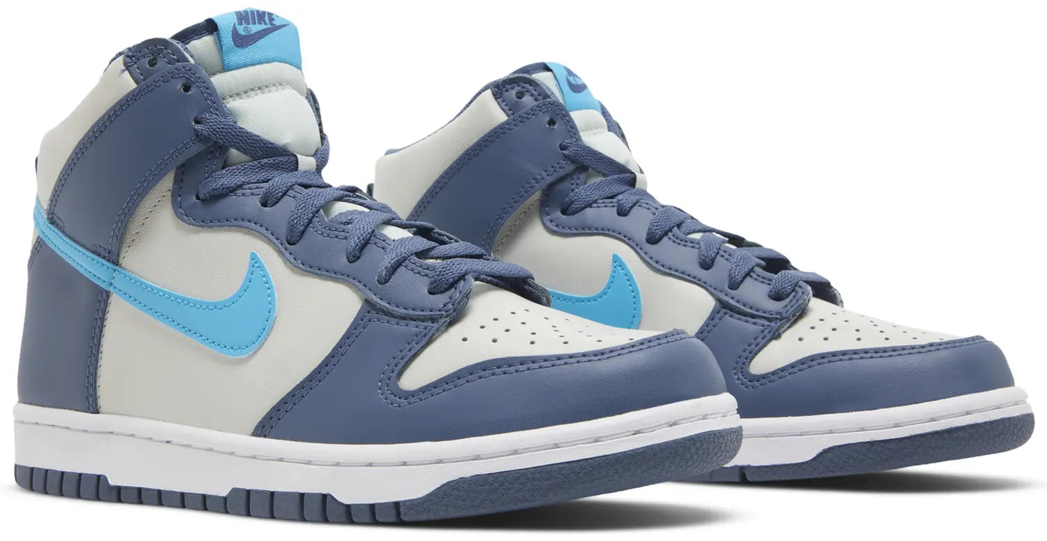 Nike Dunk High Light Bone Diffused Blue (GS)