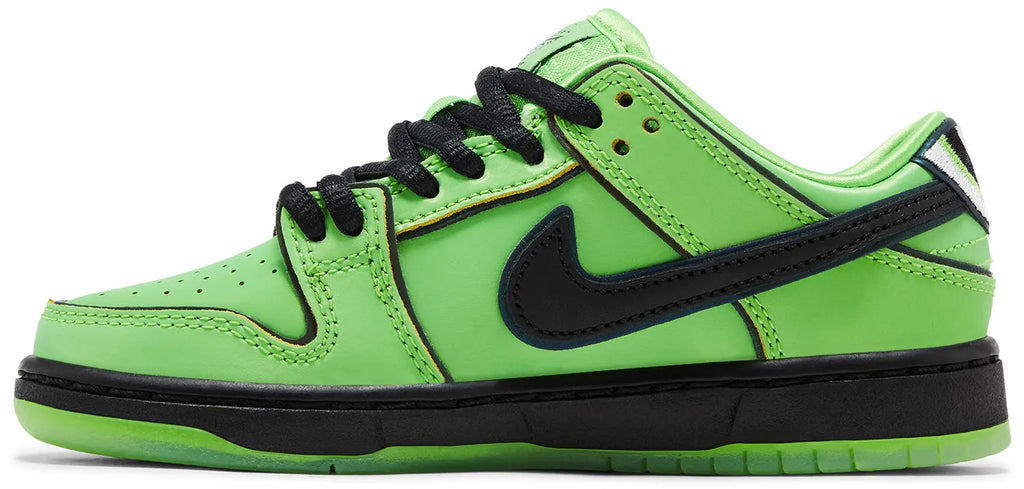 Nike SB Dunk Low The Powerpuff Girls Buttercup (PS)
