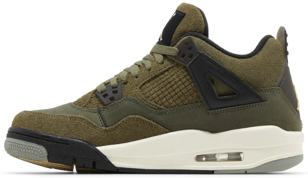 Jordan 4 Retro SE Craft Medium Olive (GS)