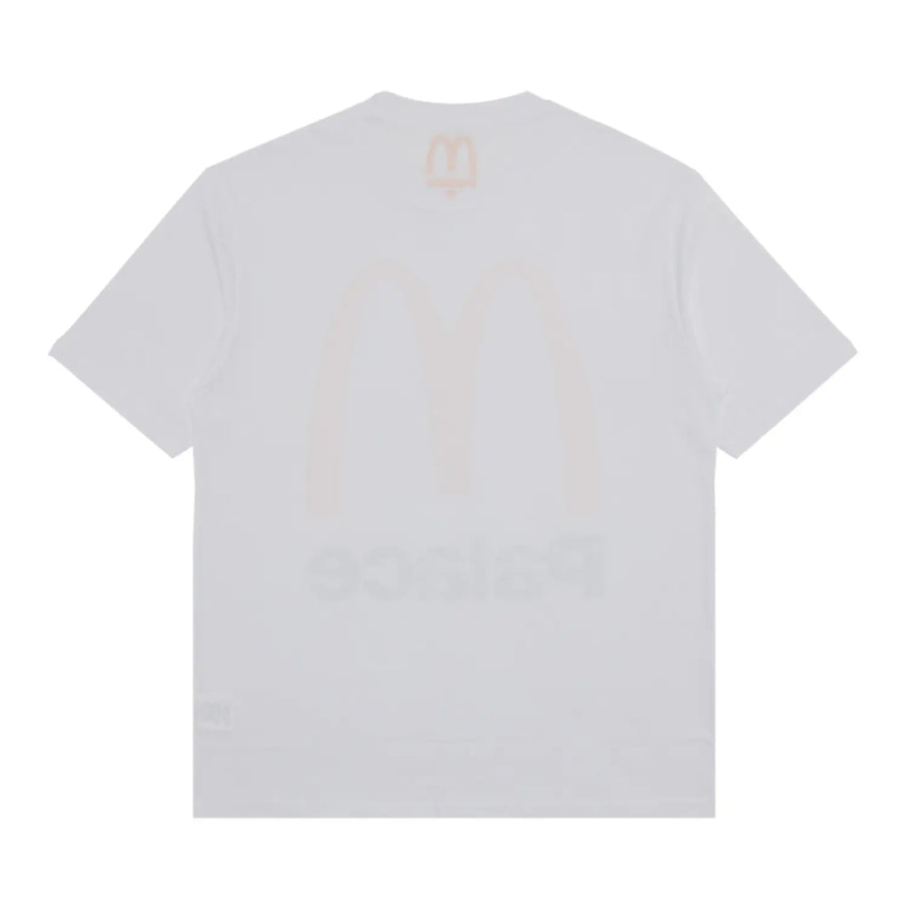 Palace x McDonald's Logo T-shirt White