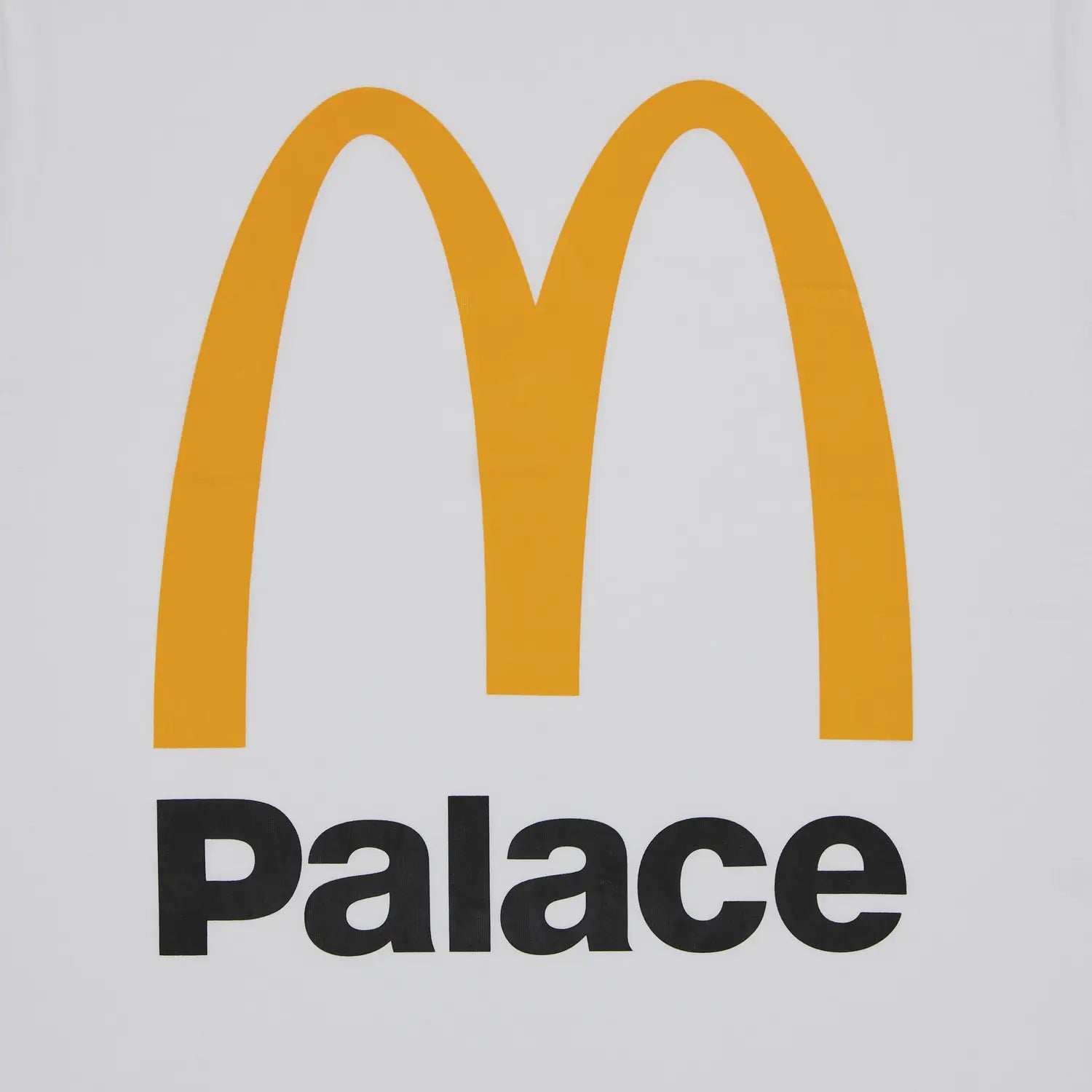 Palace x McDonald's Logo T-shirt White