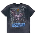 Travis Scott x FC Barcelona Washed Spray Logo Tee Black