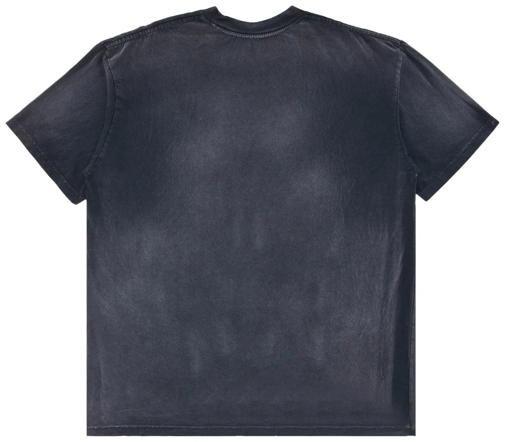 Travis Scott x FC Barcelona Washed Spray Logo Tee Black