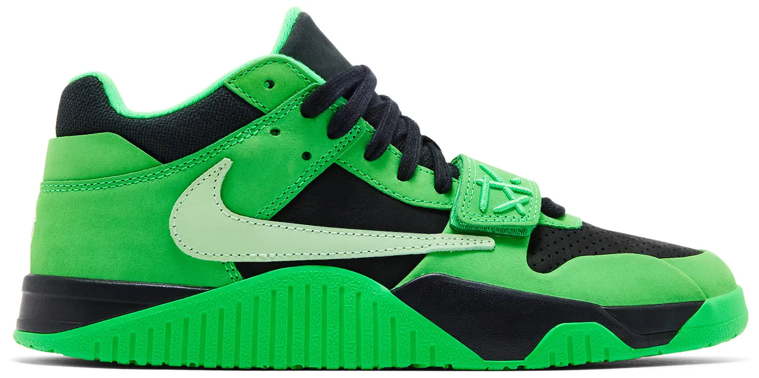 Jordan CJ1 T-Rexx Travis Scott Green Spark