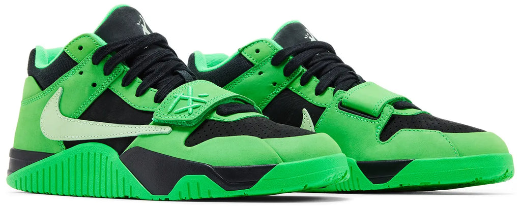 Jordan CJ1 T-Rexx Travis Scott Green Spark