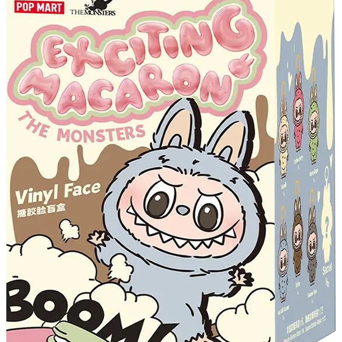 Pop Mart Labubu THE MONSTERS Exciting Macaron Vinyl Face Sealed Single Blind Box 'Mystery'