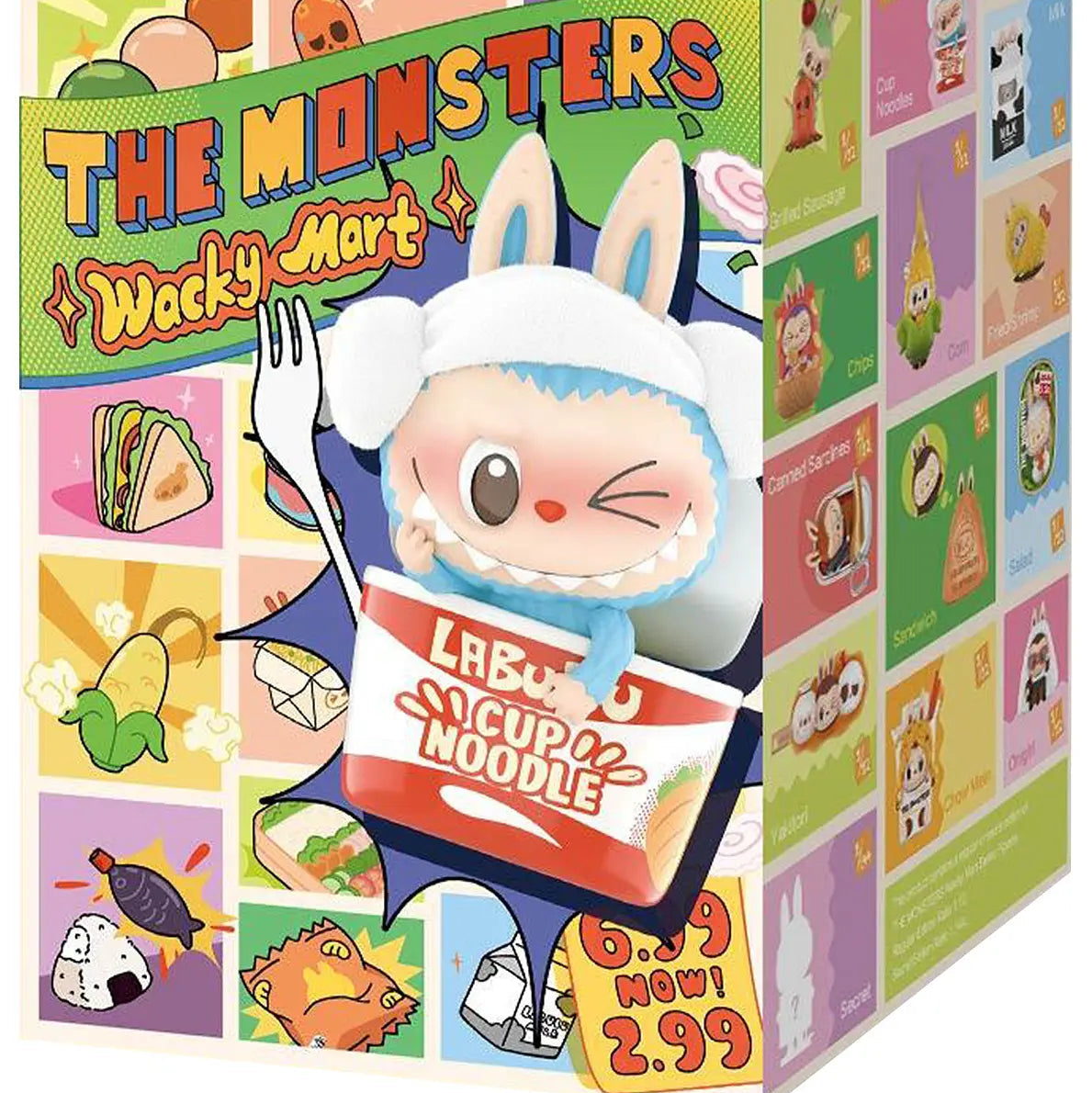 Pop Mart Labubu THE MONSTERS Wacky Mart Series Figure Sealed Single Blind Box 'Mystery'