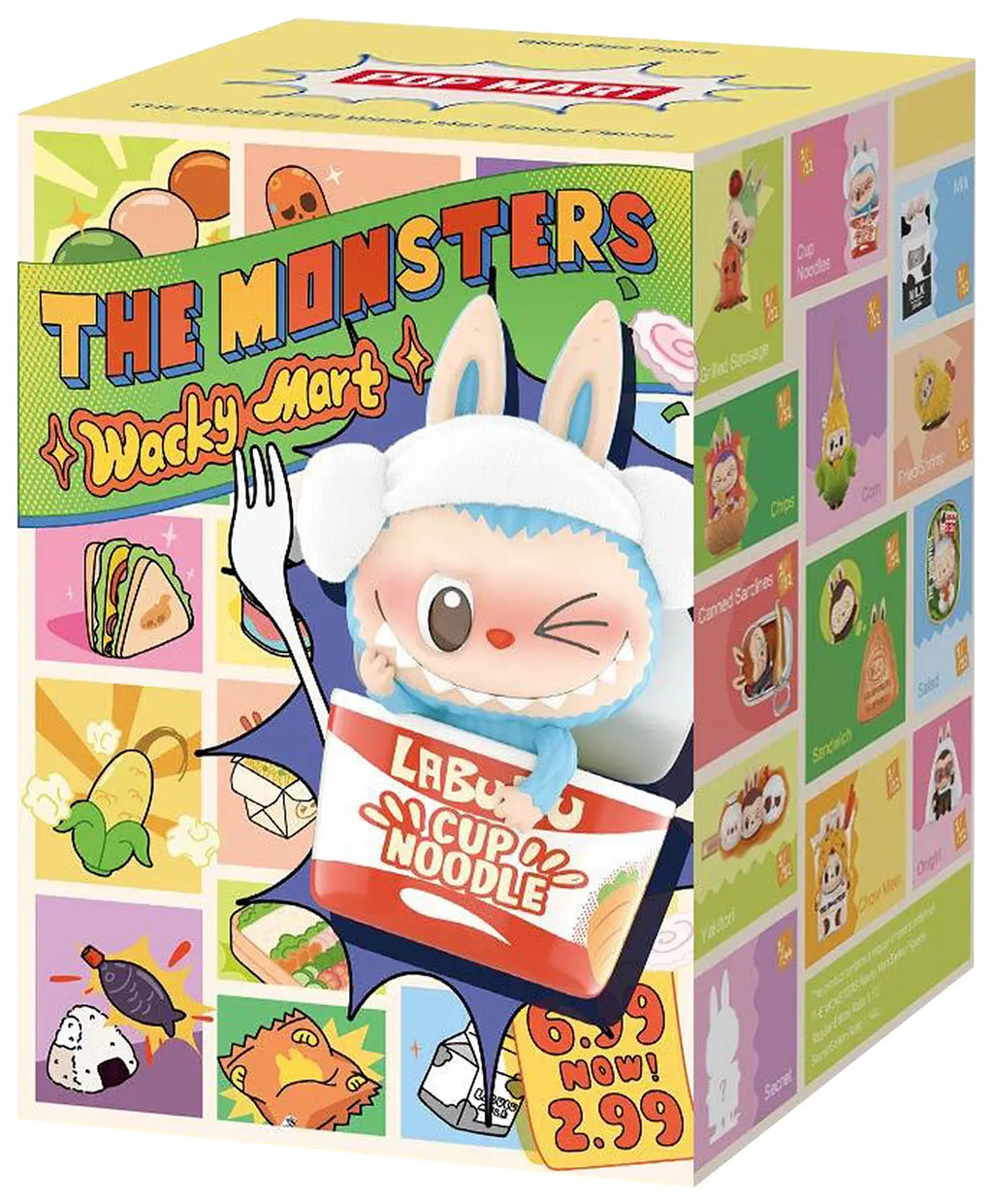 Pop Mart Labubu THE MONSTERS Wacky Mart Series Figure Sealed Single Blind Box 'Mystery'