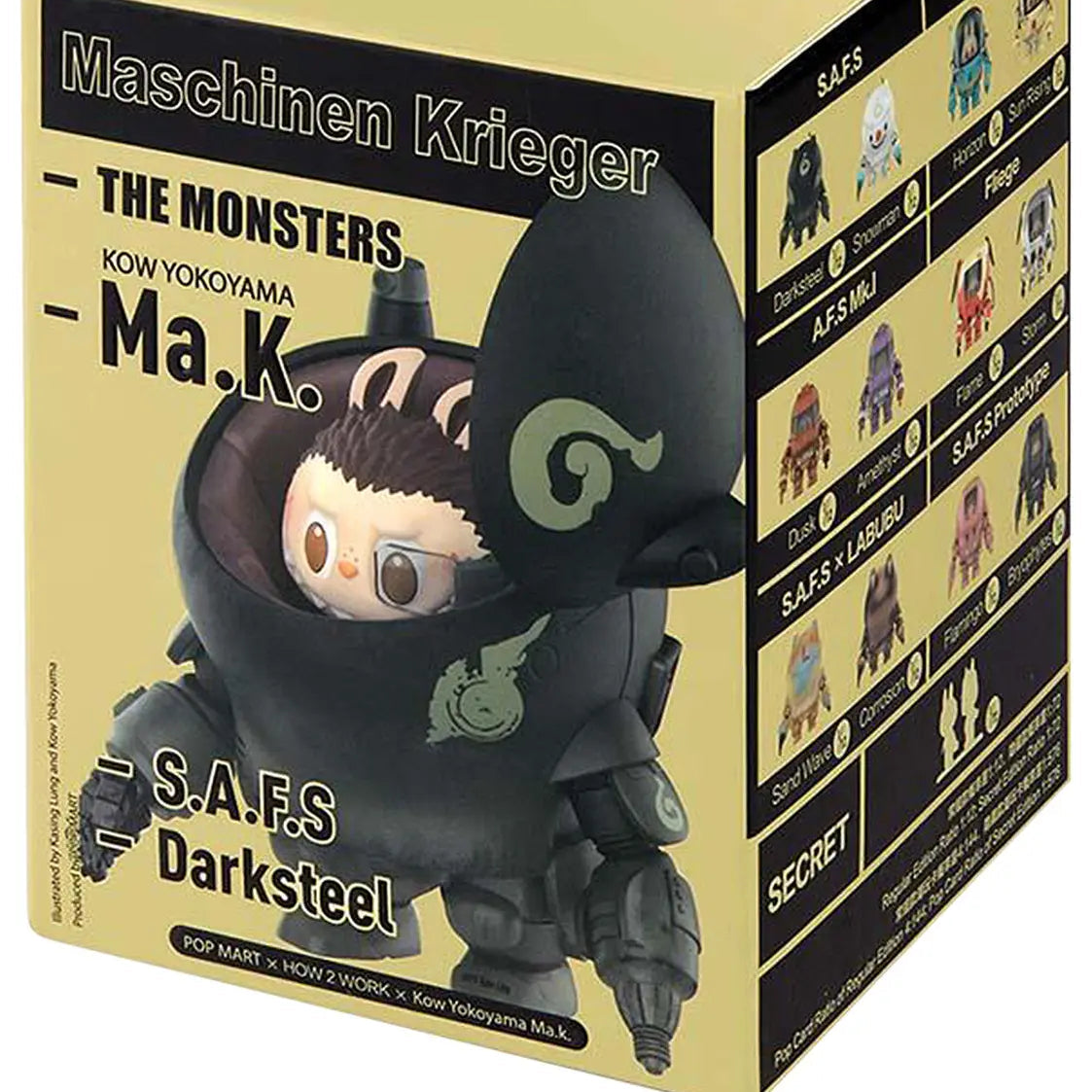 Pop Mart Labubu THE MONSTERS x Kow Yokoyama MA.K.Series Figure Single Blind Box 'Mystery'