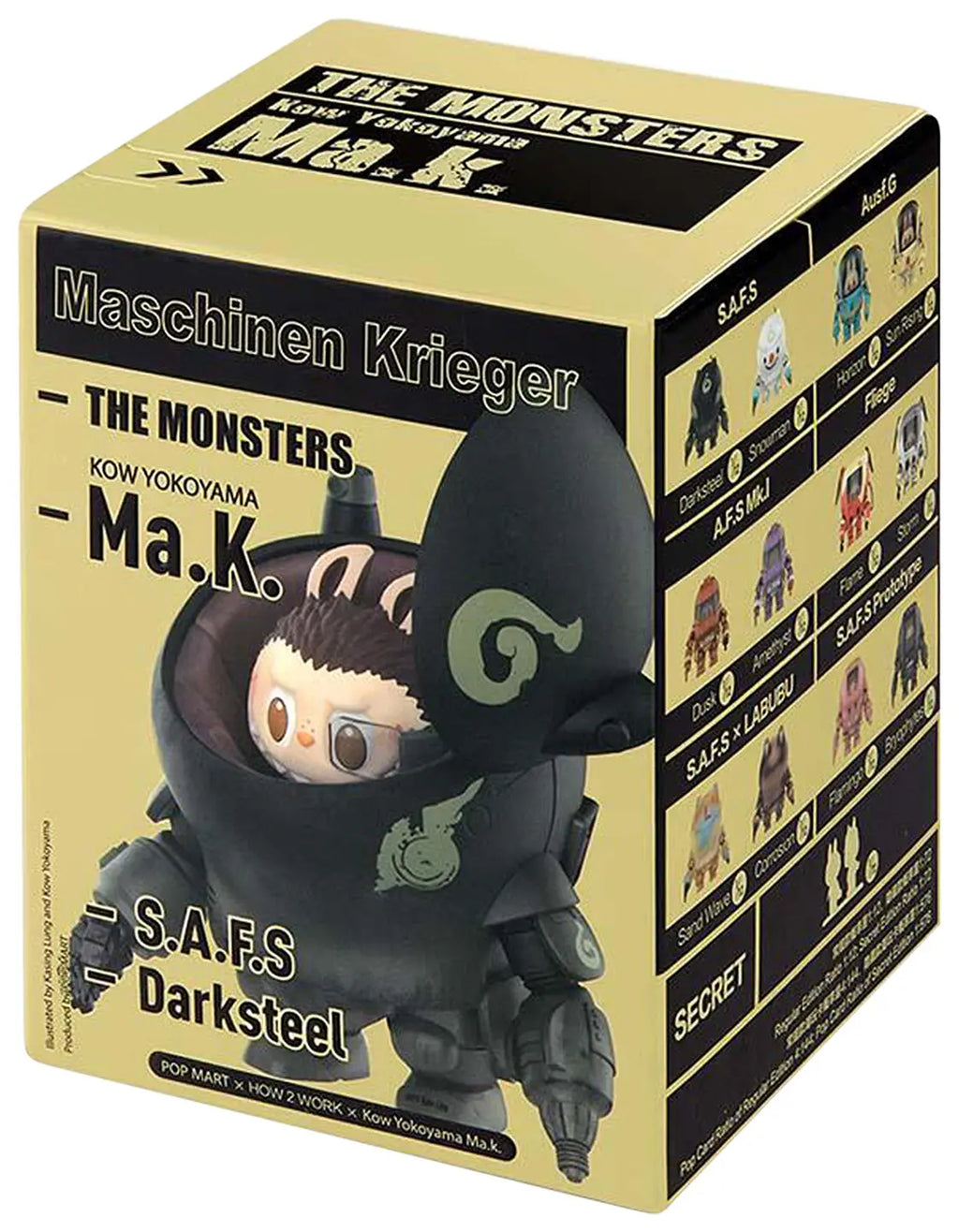 Pop Mart Labubu THE MONSTERS x Kow Yokoyama MA.K.Series Figure Single Blind Box 'Mystery'