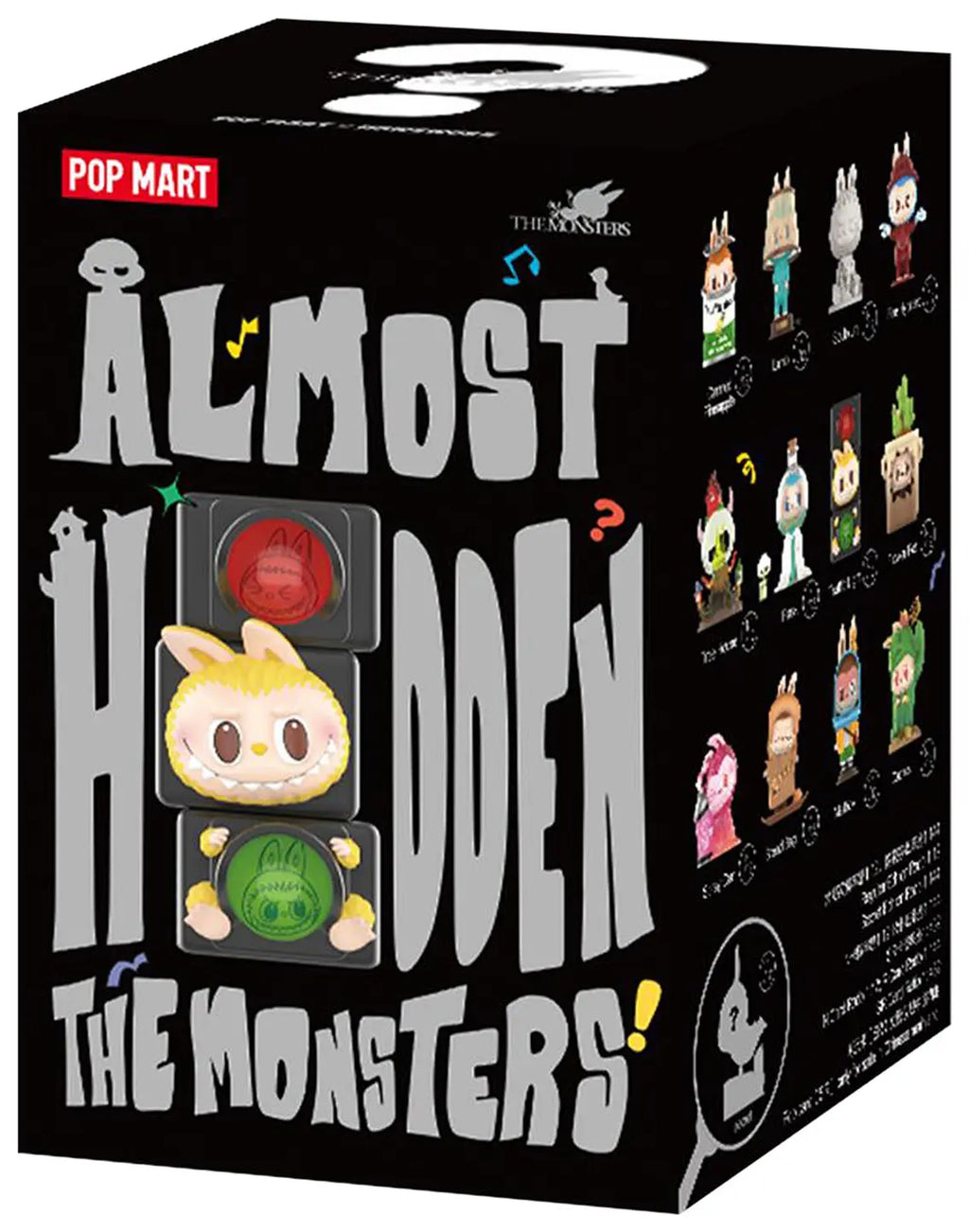 Pop Mart Labubu THE MONSTERS Almost Hidden Series Figure Single Blind Box 'Mystery'
