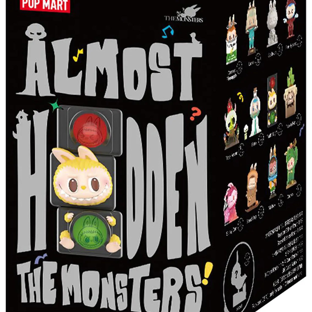 Pop Mart Labubu THE MONSTERS Almost Hidden Series Figure Single Blind Box 'Mystery'