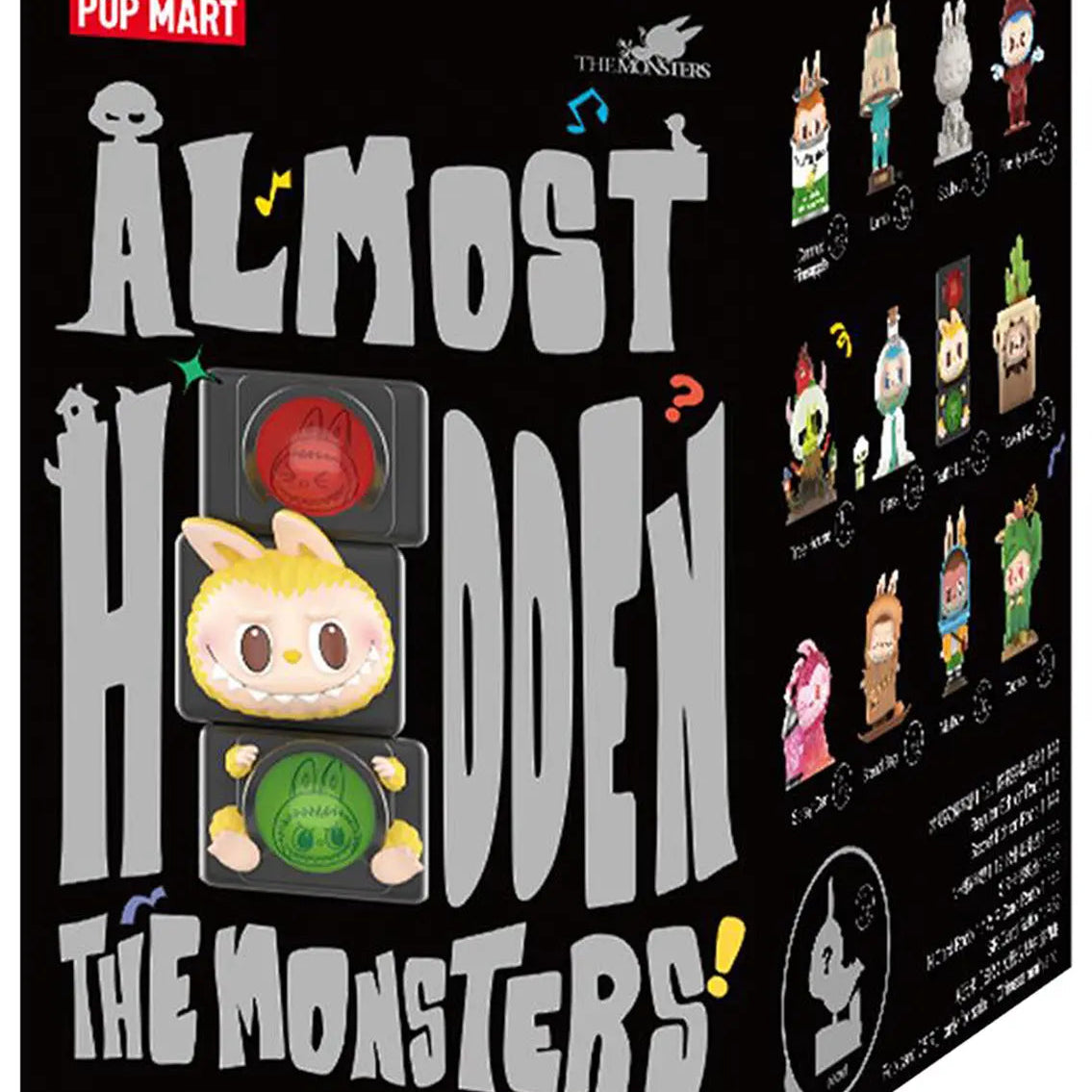 Pop Mart Labubu THE MONSTERS Almost Hidden Series Figure Single Blind Box 'Mystery'