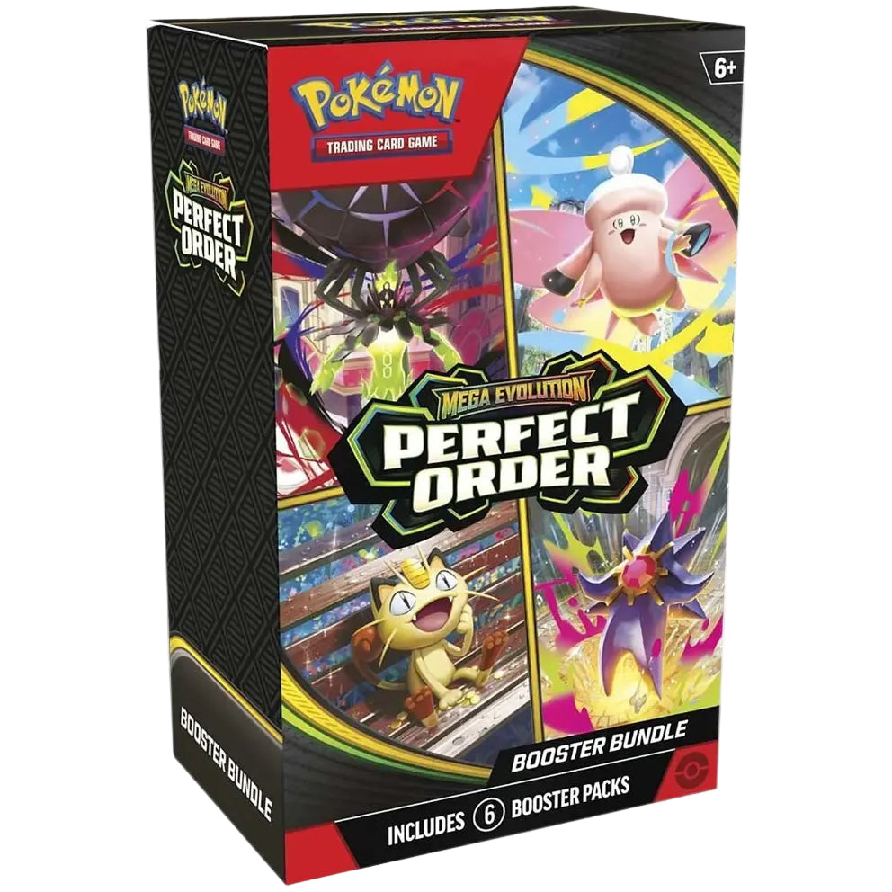 Pokémon Mega Evolution: Perfect Order Booster Bundle (6 Packs)