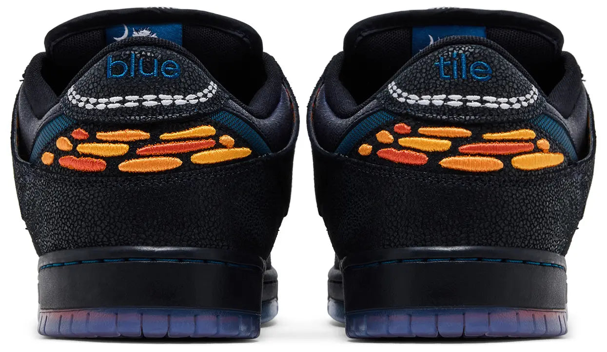 Bluetile x Nike SB Dunk 'Black Marina White'
