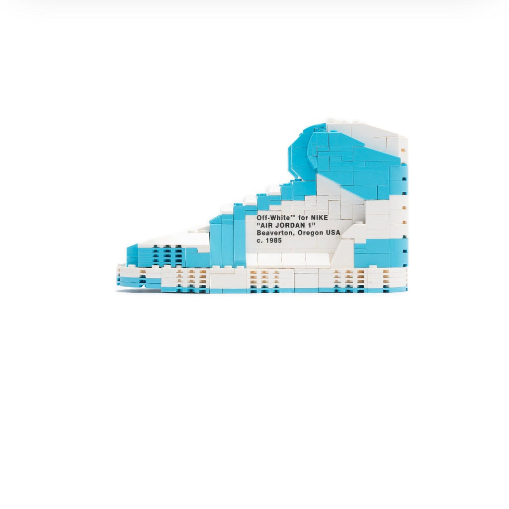 Kick Brick Jordan 1 Off White UNC