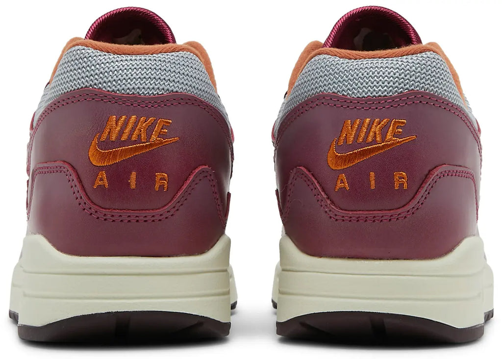 Nike Air Max 1 Patta Waves Rush Maroon (with Bracelet)