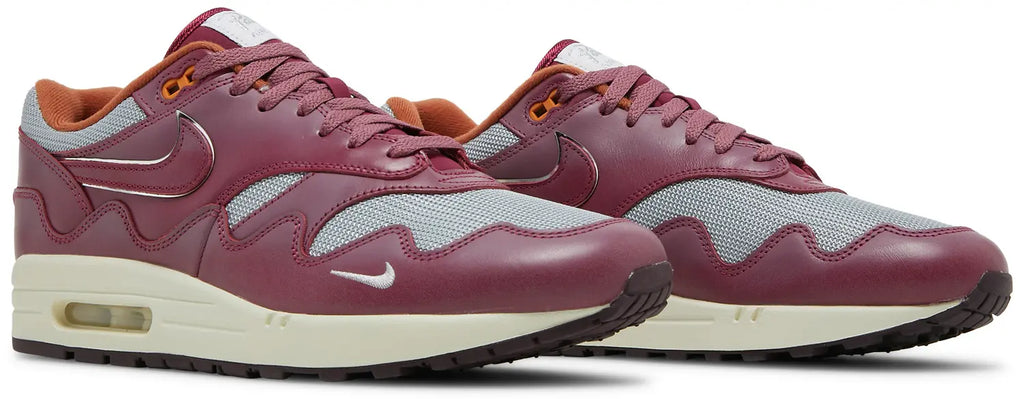Nike Air Max 1 Patta Waves Rush Maroon (with Bracelet)