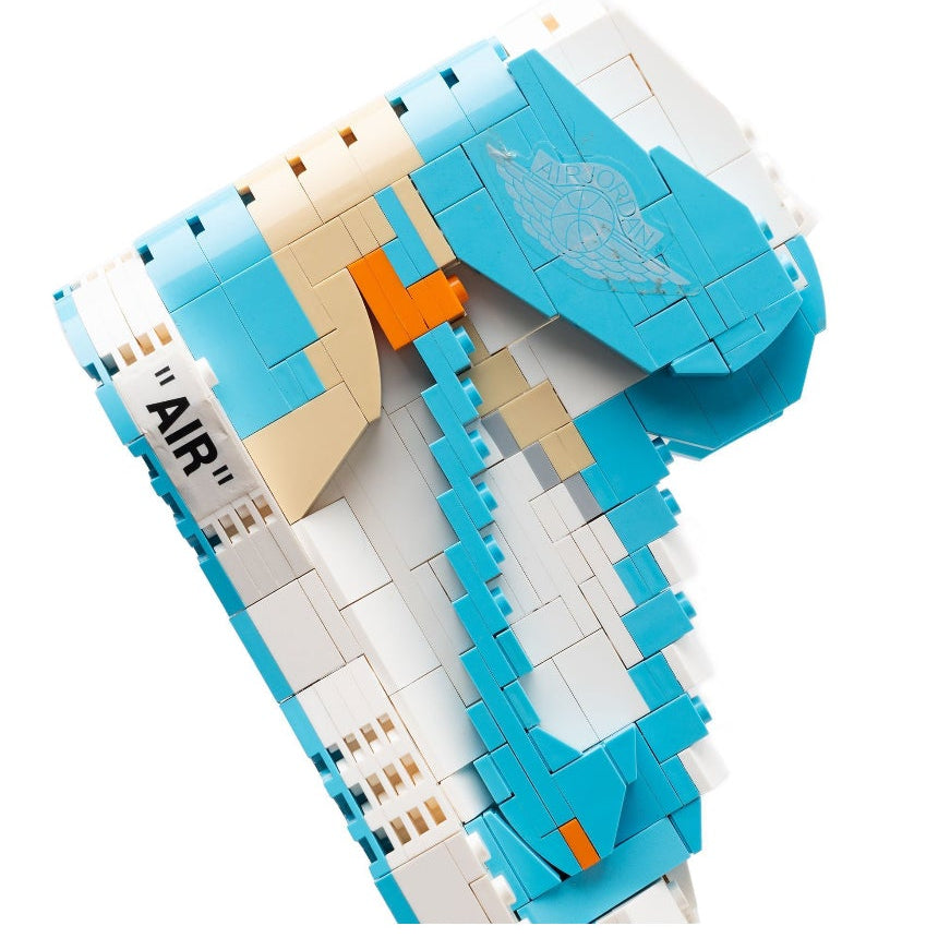 Kick Brick Jordan 1 Off White UNC