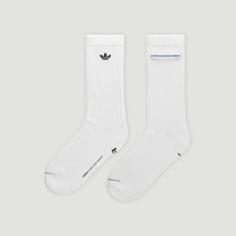 adidas x Bad Bunny Crew Sock Sock (3-Pack) White