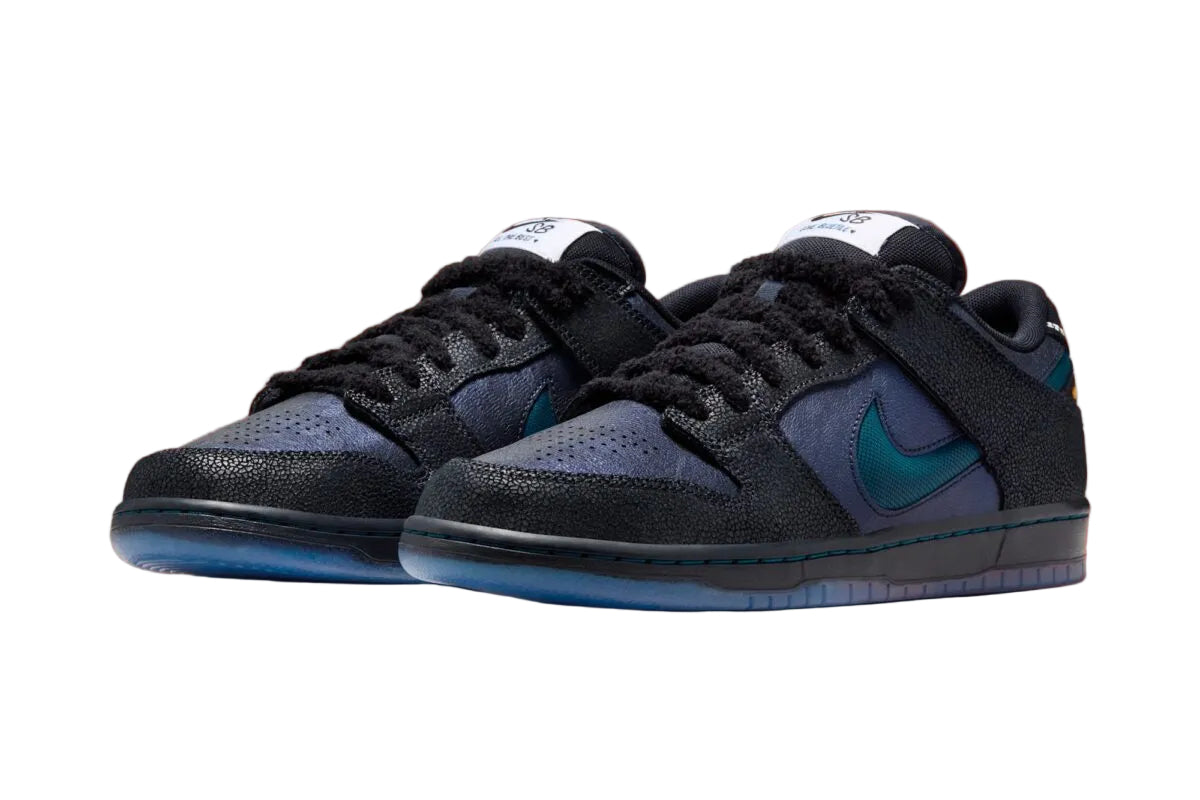 Bluetile x Nike SB Dunk 'Black Marina White'