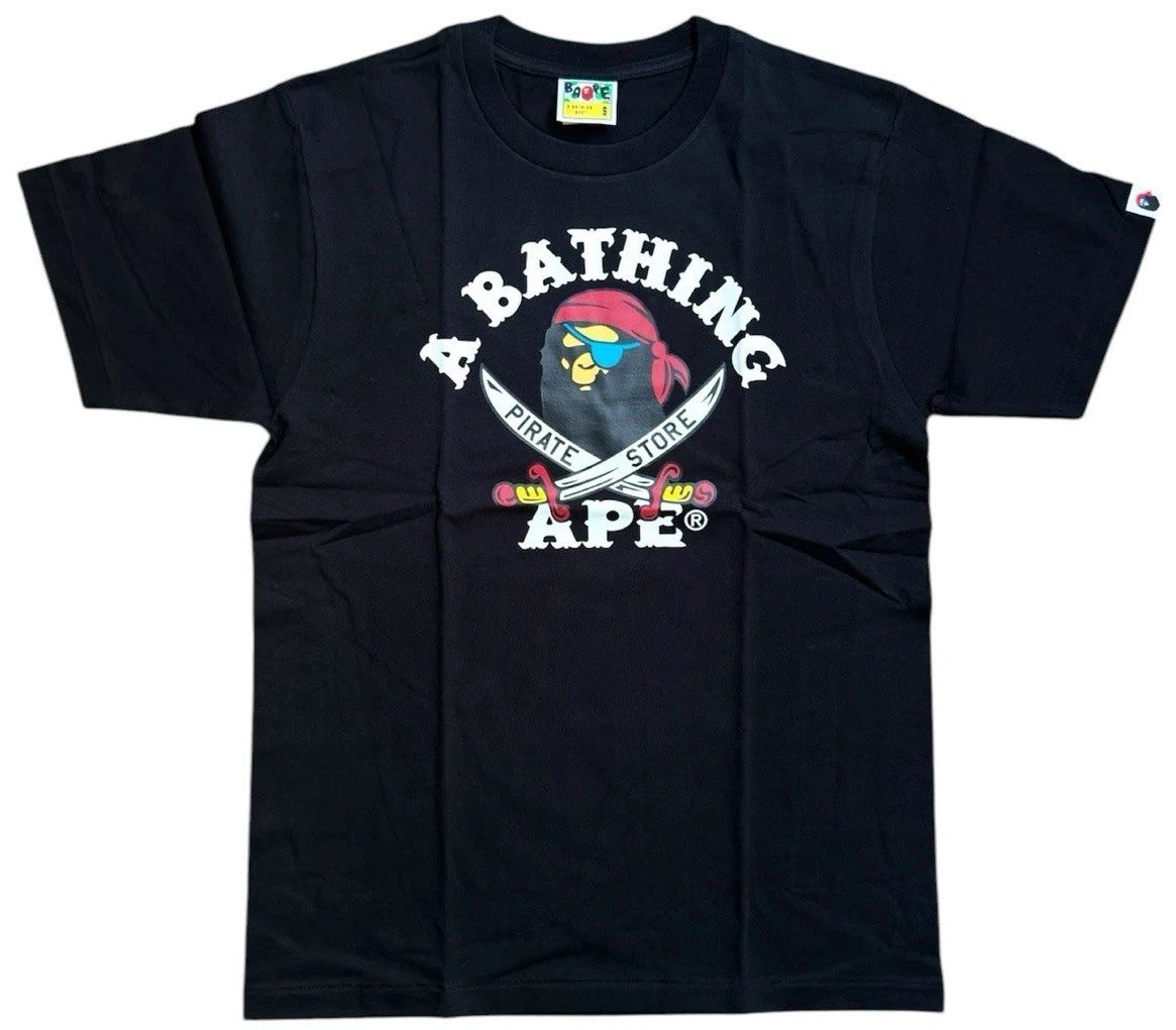 BAPE Ape Pirate Tee Black