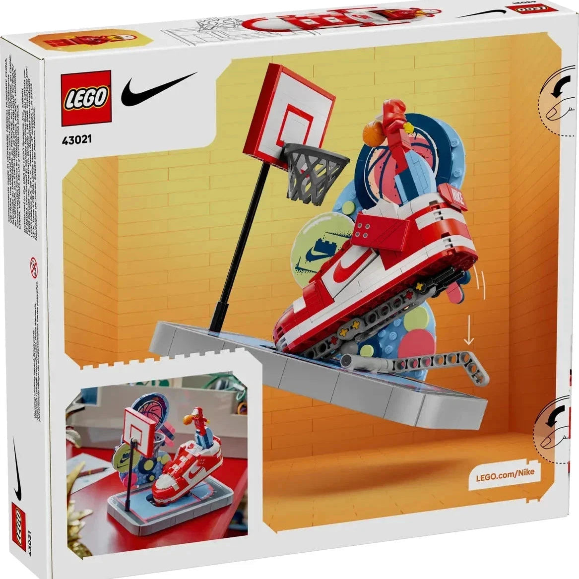LEGO x Nike Dunk Trickshot 43021