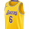Nike LeBron James Lakers Icon Edition Jersey Yellow/Purple